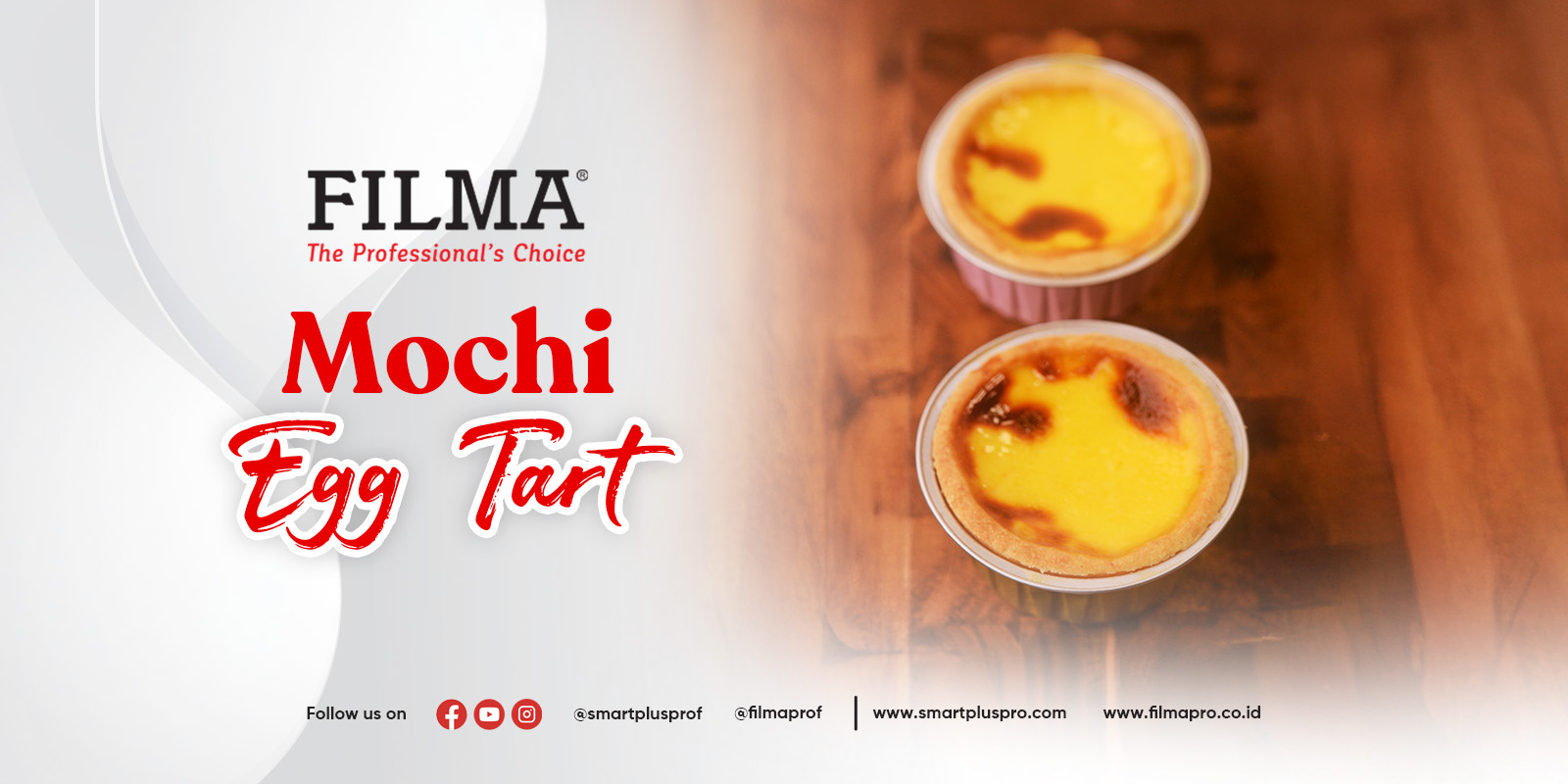 Resep Mochi Egg Tart